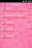 Pink 2 GO SMS PRO Theme screenshot 4