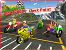Kids MotorBike Rider Race 3D screenshot 2
