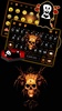 Evil Skull Keyboard Background screenshot 3