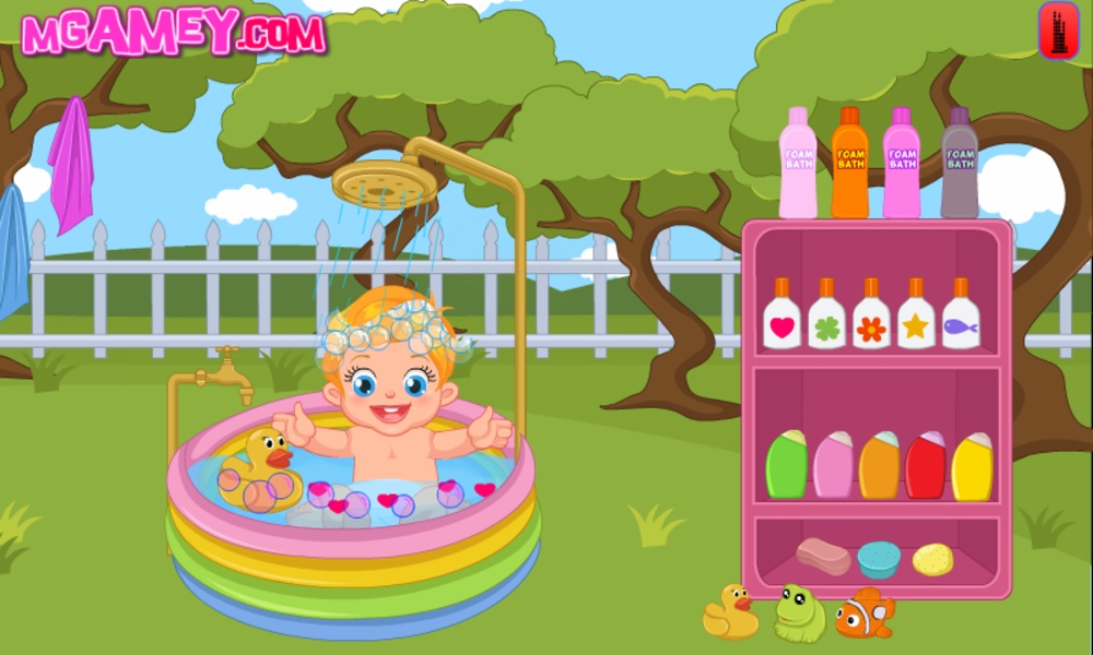Baby Lizzie Outdoor Bathing - Preview 6