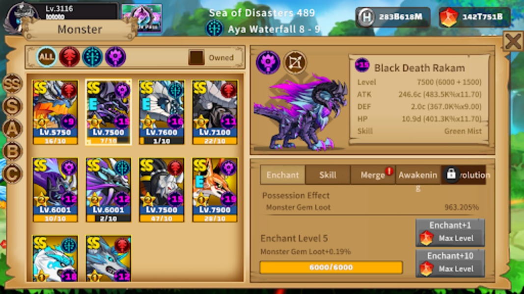 Raising Monster - Preview 1