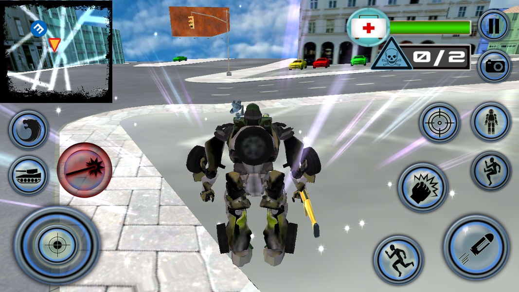 Furious Wild Tiger Robot Tank Robot Transform Game - Preview 11