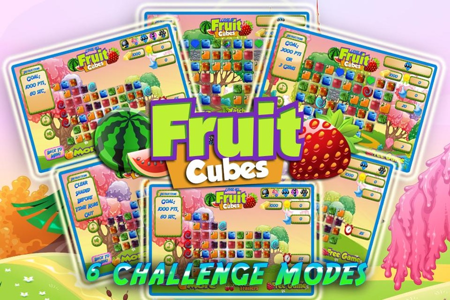 Fruit Cubes - Preview 1