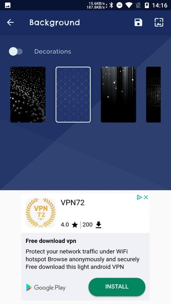 Black Clock Wallpaper Themes - Preview 6