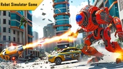 Flying Car Robot Shooting Game screenshot 7