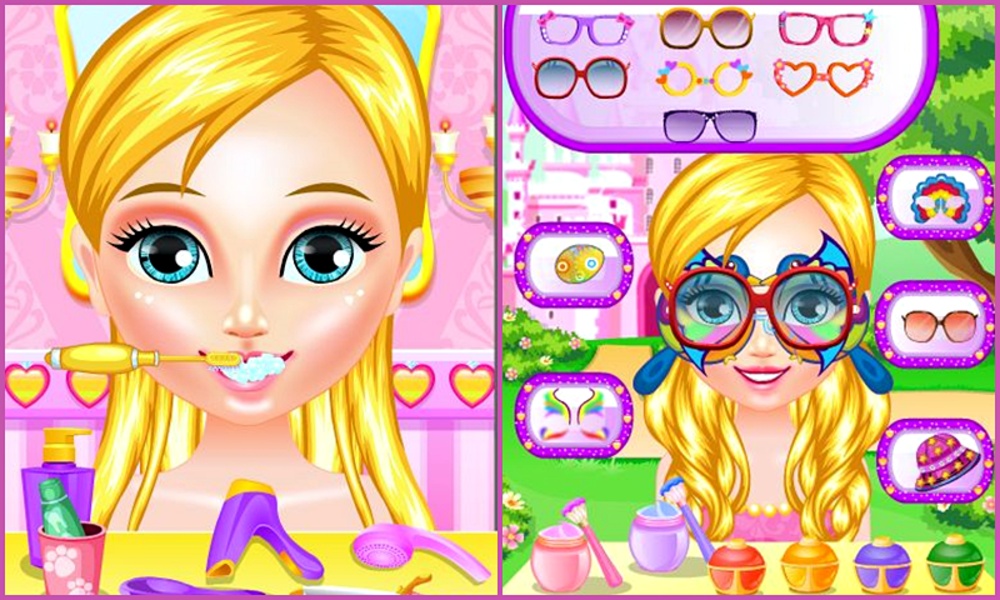 Baby Princess Face Paint Party - Preview 5