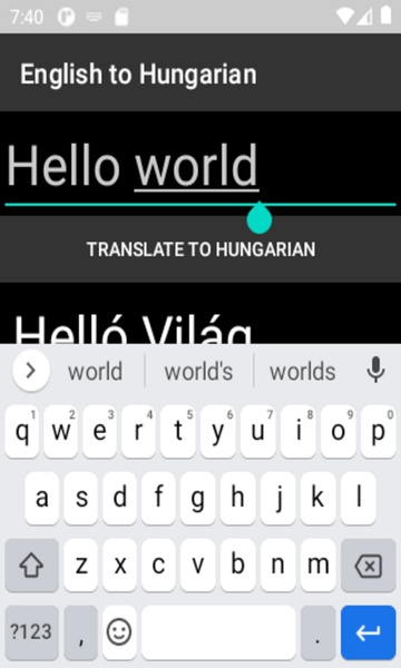 English to Hungarian - Preview 3
