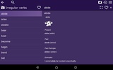 Irregular English Verbs Free screenshot 1