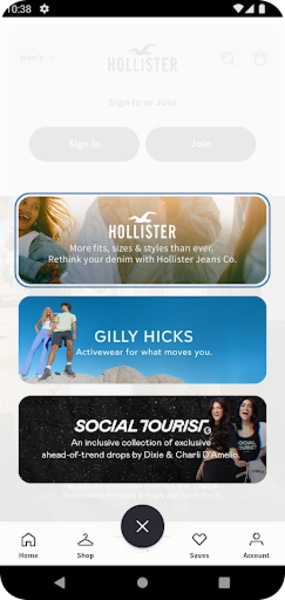 Hollister for Android Download the APK from Uptodown