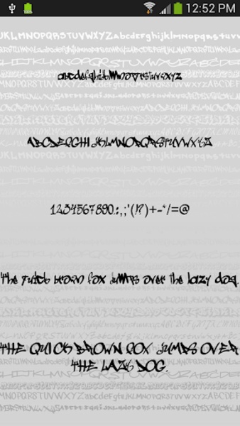 Graffiti Free Font Theme - Preview 1