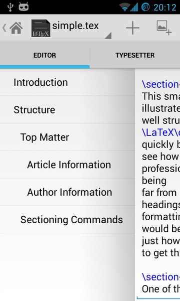 LaTeX Editor - Preview 5