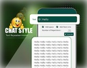Chat Style for whatsapp :Fonts screenshot 2