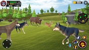 Wolf Simulator Wild Animals 3D screenshot 2