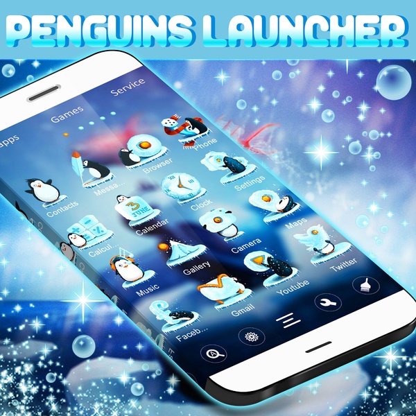 Penguins Go Launcher - Preview 2