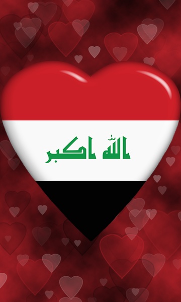 Iraq Flag ScreenLock - Preview 5