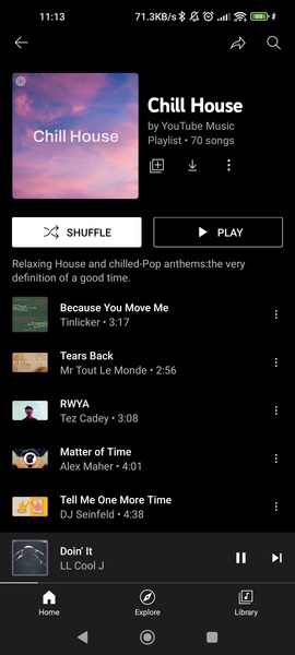 YouTube Music Vanced screenshot