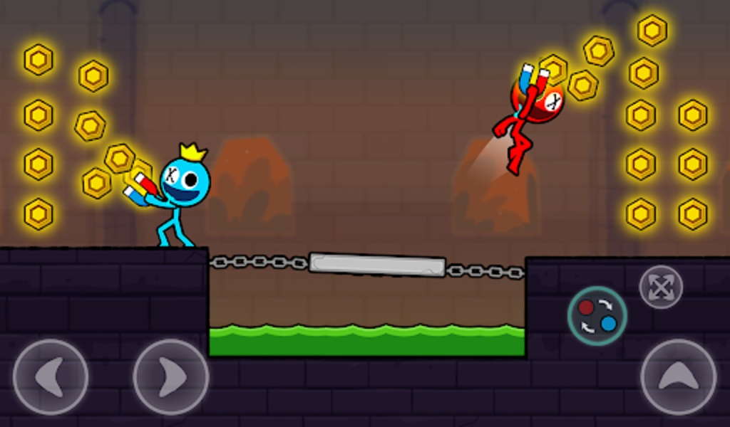 Red and Blue Stickman 2 - Preview 14