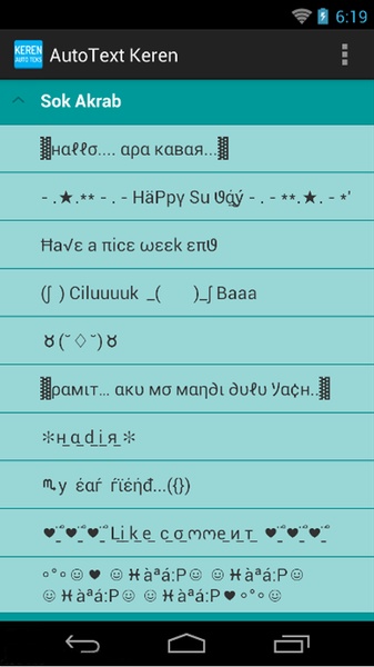 AutoText Keren - Preview 6
