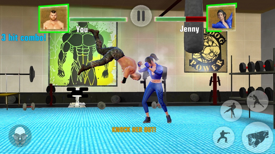 Bodybuilder Fighting Club - Preview 1