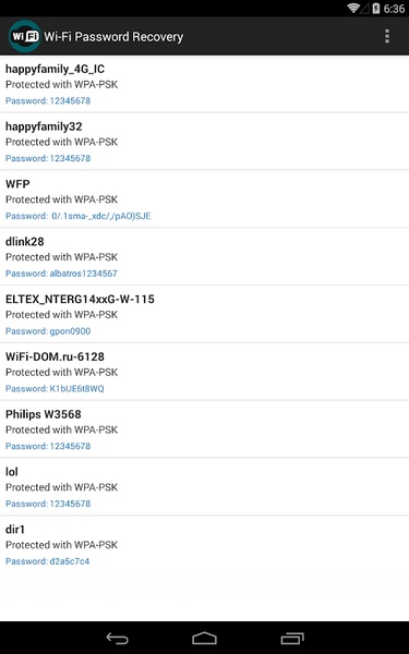 Wi-Fi Password Recovery - Preview 7