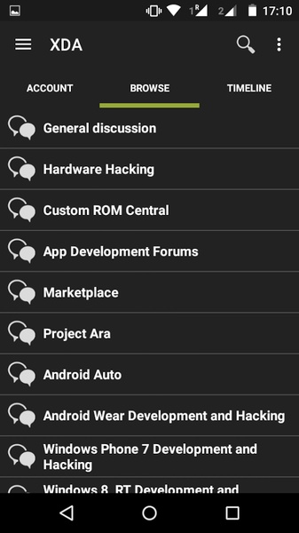 xda Forums - Preview 4