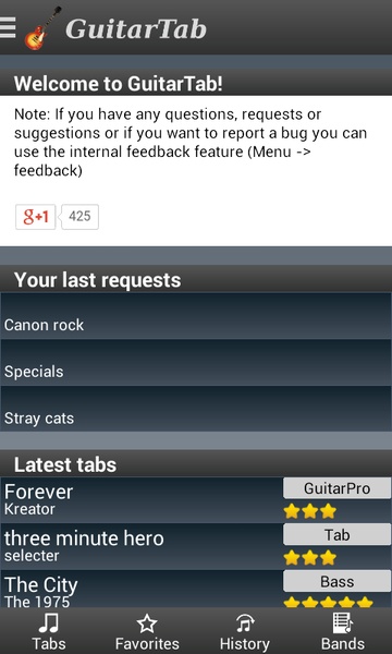 GuitarTab - Tabs and chords - Preview 12