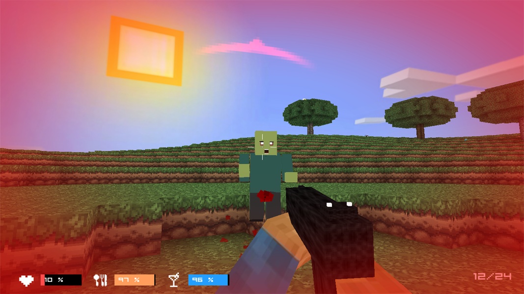 Cube Gun 3D : Zombie Island - Preview 8