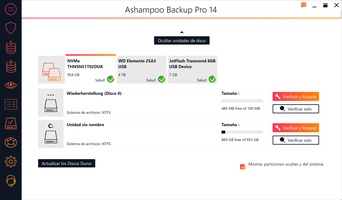 Ashampoo Backup Pro screenshot 2