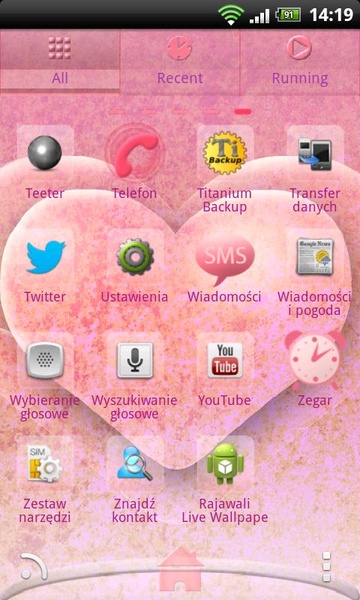 Go Launcher EX Theme Kitty - Preview 2