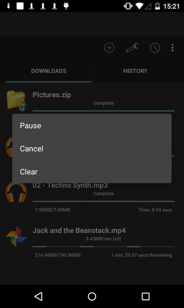 Turbo Download Manager - Preview 3