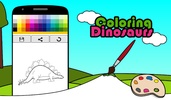 Coloring Dinosaurs screenshot 2
