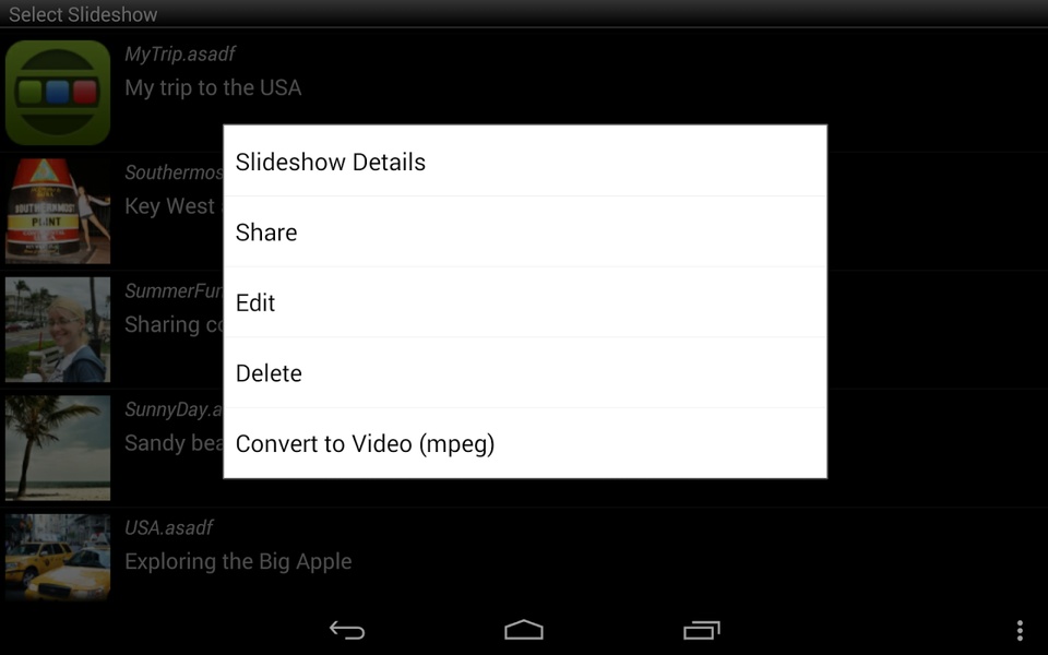SlideShow Application - Preview 2