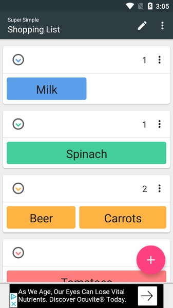 Super Simple Shopping List - Preview 2