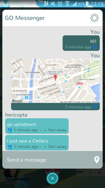 Messenger for Pokemon GO - Preview 6