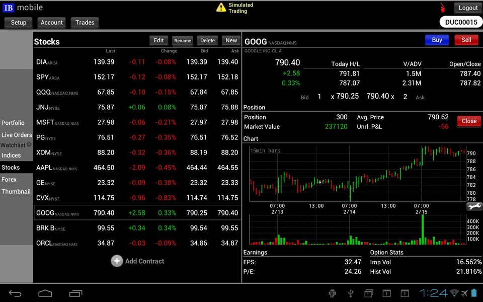 mobileTWS - Preview 5