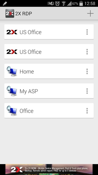 2X RDP Client - Preview 6