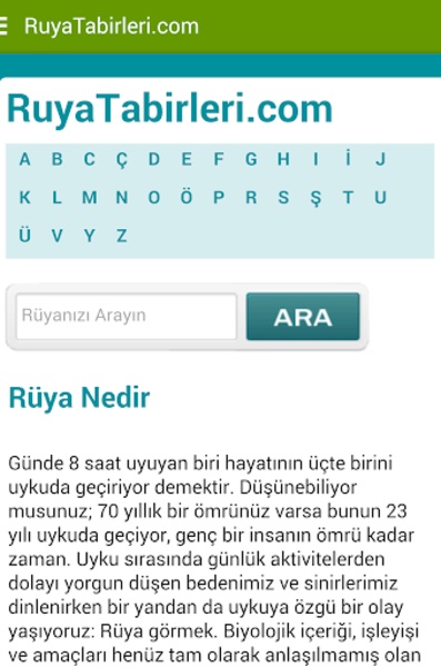 RuyaTabirleri.com - Preview 2
