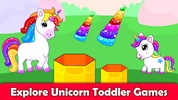 Unicorn Games for 2+ Year Olds screenshot 9