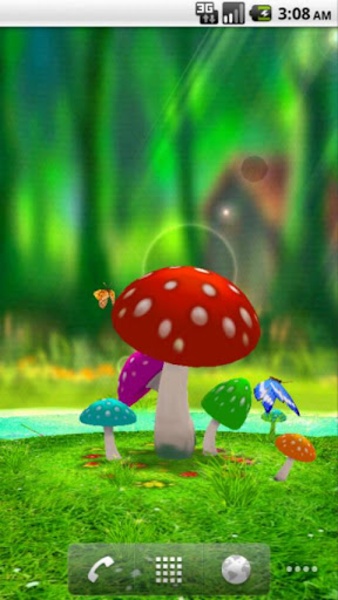 3D Mushroom Garden - Preview 1