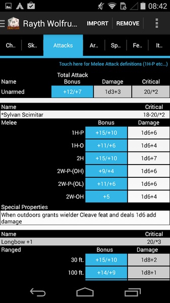 Hero Lab Character Sheet Lite - Preview 20