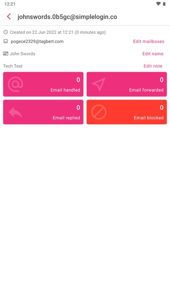 SimpleLogin - Preview 1