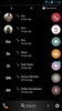 Theme Dialer Flat Black White screenshot 3