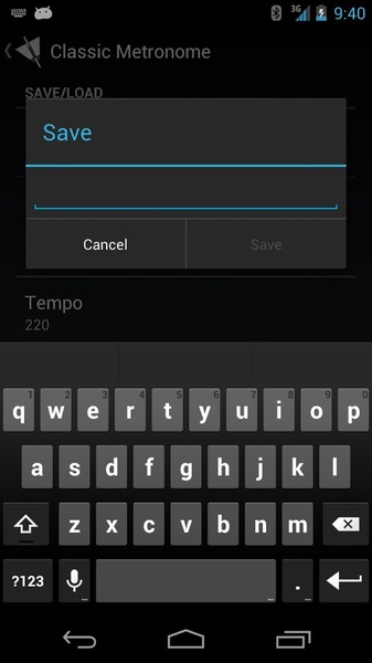 Classic Metronome Free - Preview 2