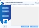 Cigati PST Password Remover screenshot 1