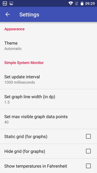 Simple System Monitor - Preview 2