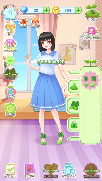 Garden & Dressup - Preview 1