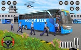 Police Bus Driving Sim: Off road Transport Duty screenshot 8