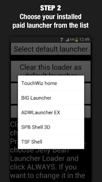Jelly Bean Launcher Loader - Preview 2