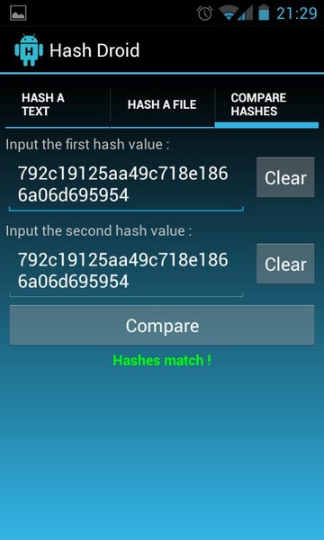 Hash Droid - Preview 1