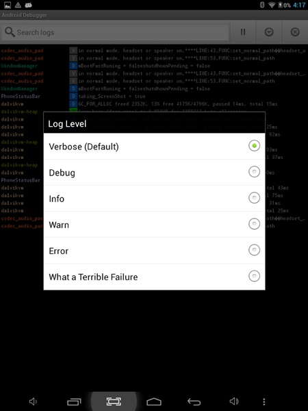 Android Debugger - Preview 7